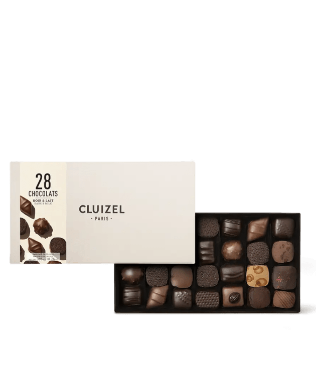 Fleurs à Lisbonne - Michel Cluizel Chocolates - box of 28 (1)