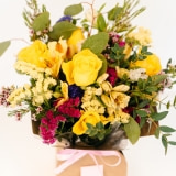 Caixa de Rosas Amarelas Campestre (2)
